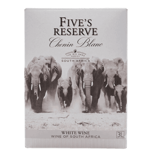 Rượu Vang Bịch Nam Phi Fives Reserve Chenin Blanc
